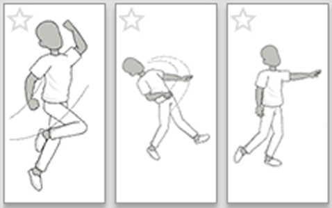 Image shows examples of fighting poses that are included in this category of mature content.