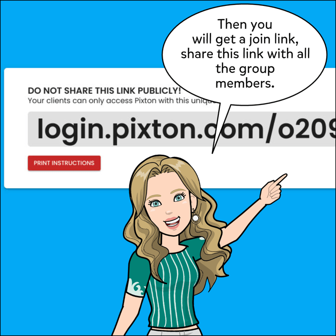 Once those steps are completed you will get a login link that the group members should use to login.