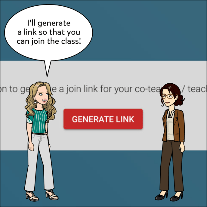 Next, click Generate Link.