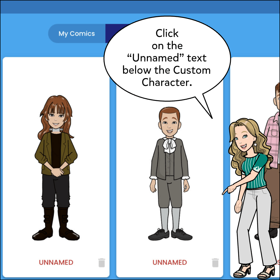 How To Rename a Custom Character