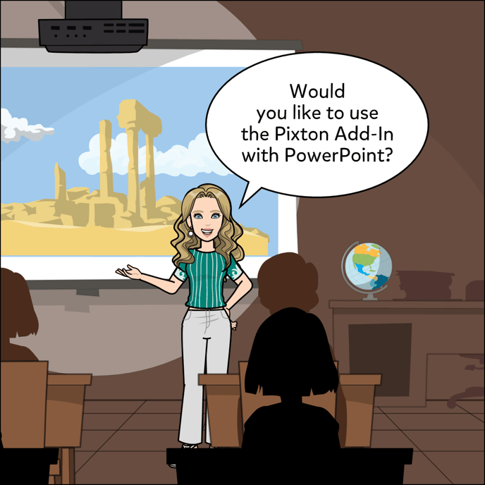 Would you like to use the Pixton Add-In with PowerPoint?