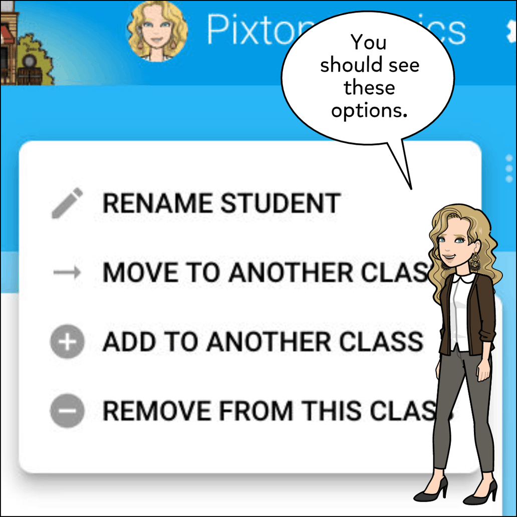 How To Move A Student From One Class To Another