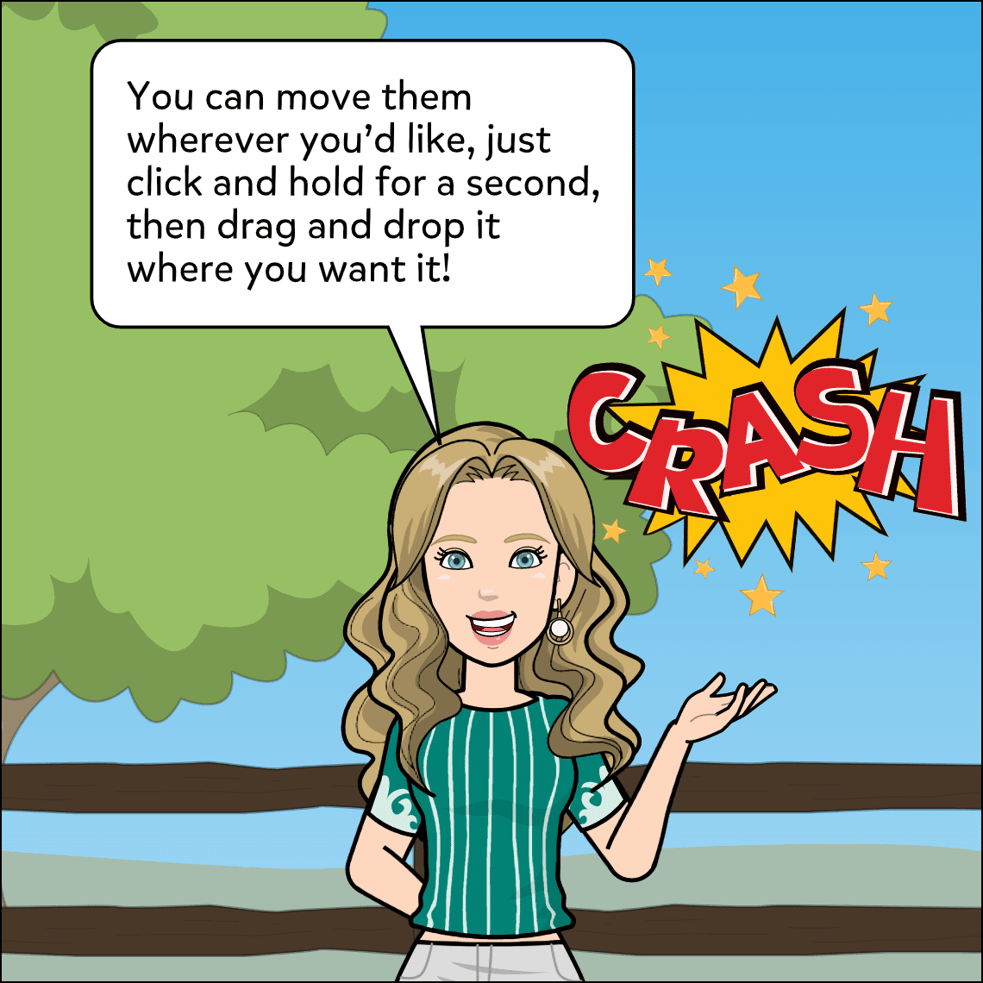 How to Add Visual Sound Effects (Onomatopoeia) to a Panel