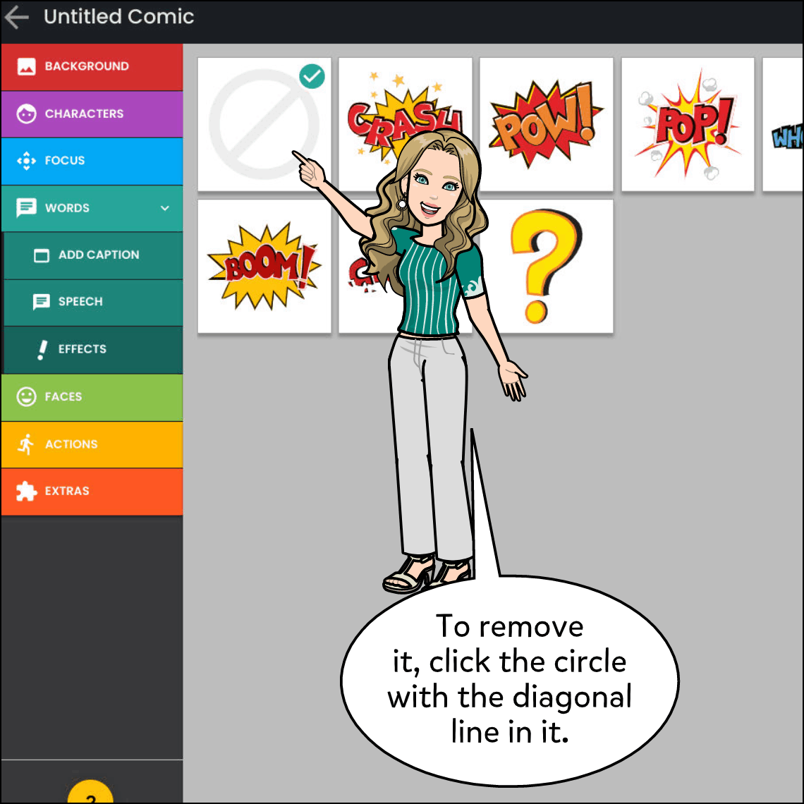 How to Add Visual Sound Effects (Onomatopoeia) to a Panel